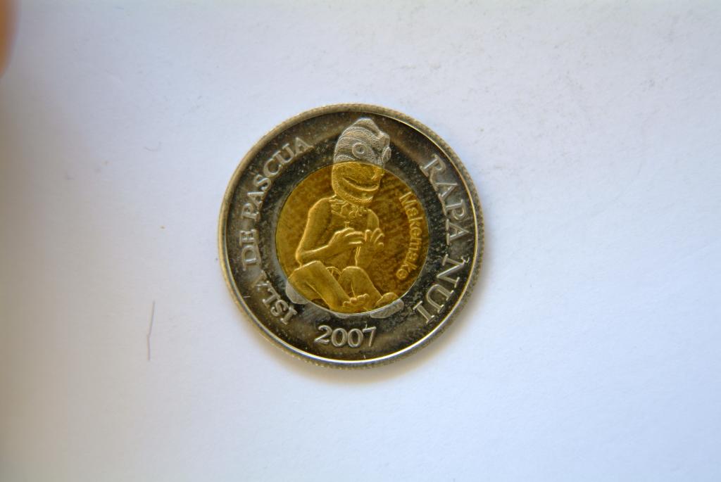 Остров Пасхи 500 песо 2007