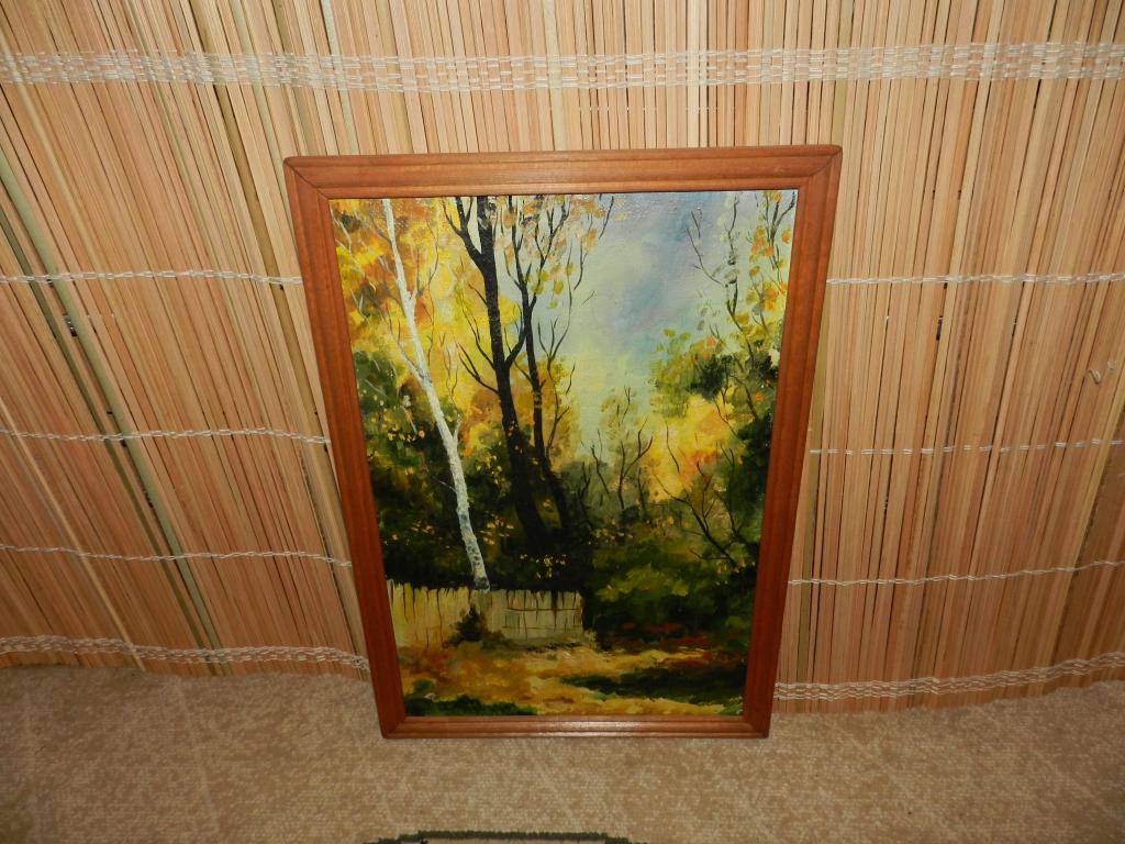 КАРТИНА "ОСЕНЬ". Х/М. НЕЖИНСКИЙ А.И. РОССИЯ 1999г.