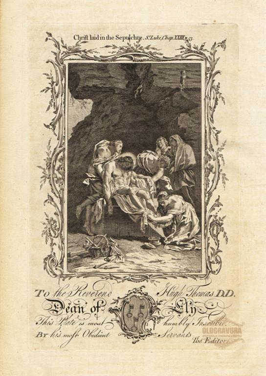 1770-е гг. Положение Господа нашего Иисуса Христа во гроб S22632