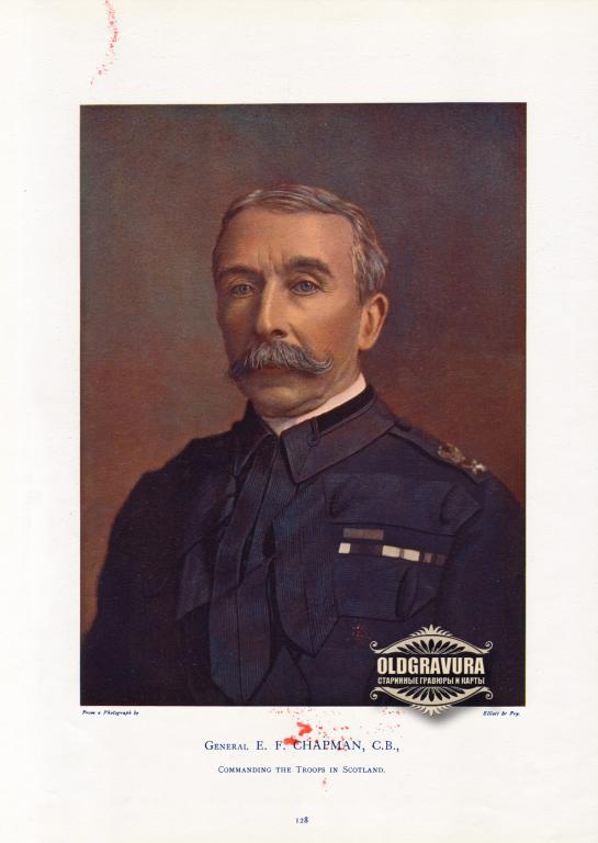 1902 год. Портрет генерала сэра Эдварда Фрэнсиса Чэпмена S23962