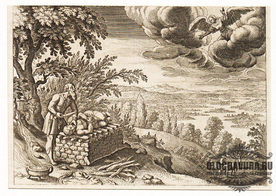 1630-е гг. Раритет, гравюра Маттеуса Мериана S10457