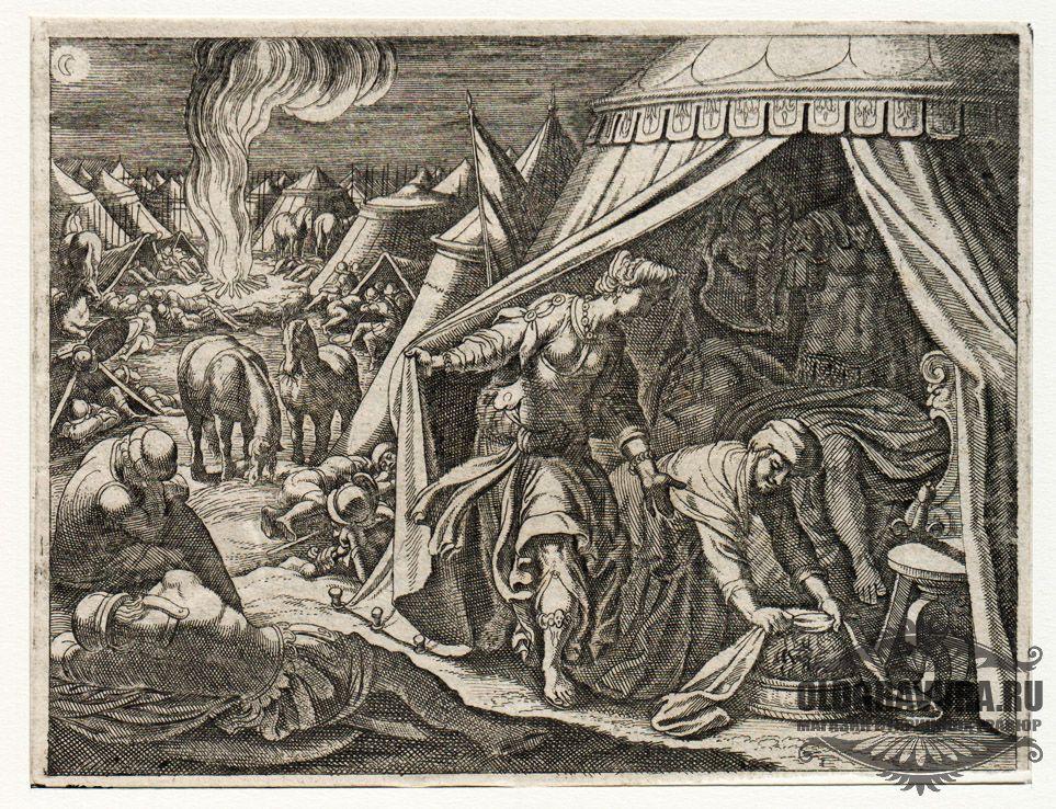1630-е гг. Раритет, гравюра Маттеуса Мериана S10463