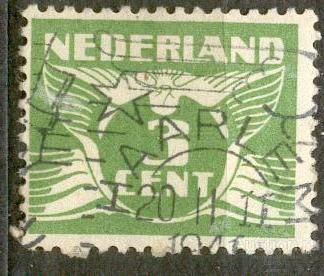 Нидерланды 1934-1941 стандарт Зуб 12,5х13,5