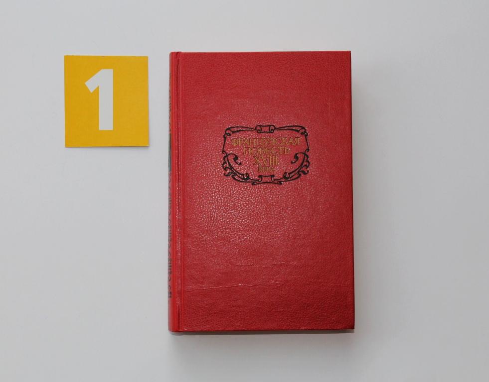 Книга. Французская повесть XVIII века. 1989 год. М. Правда. # 5239