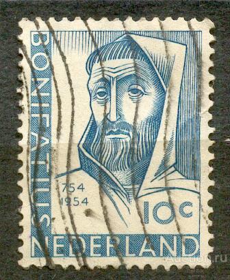 Нидерланды 1954 Святой Бонифатиус