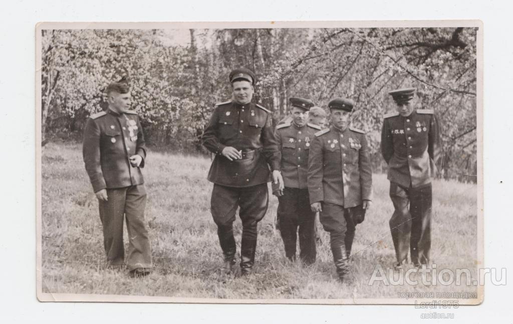 Фотография . Герой Советского Союза Михаил Ильич Дука.