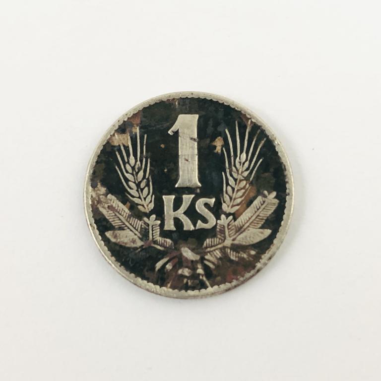 Монета. 1 крона. Словакия. 1941 год