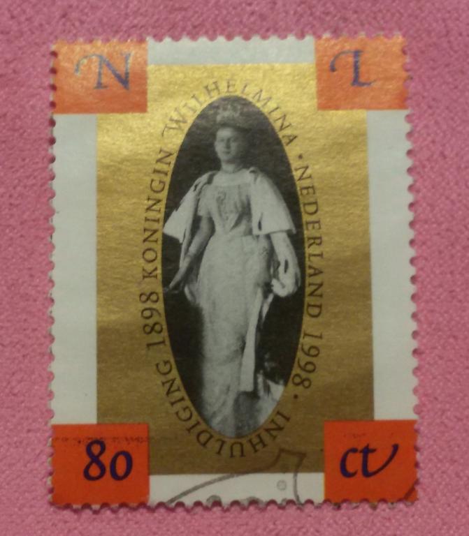 Нидерланды 1998 80 с. королева Вилхельмина