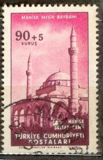 Турция 1960 Ив 1526 Мечеть султан Маниса архитектура города