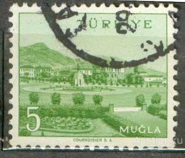 Турция 1959 Ив 1508 Мугпа города виды