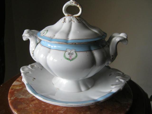 Супница порционная. Кузнецов, к.XIX - нач.XX вв. - покупайте на Auction.ru по вы