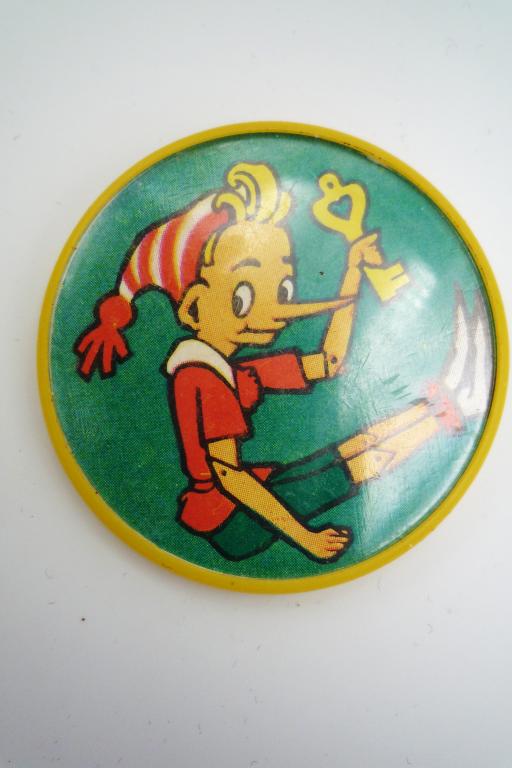 БУРАТИНО и золотой ключик  2 значка