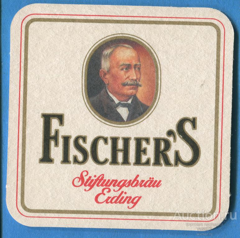 Германия FISCHERS Бирдекель подставка под пиво