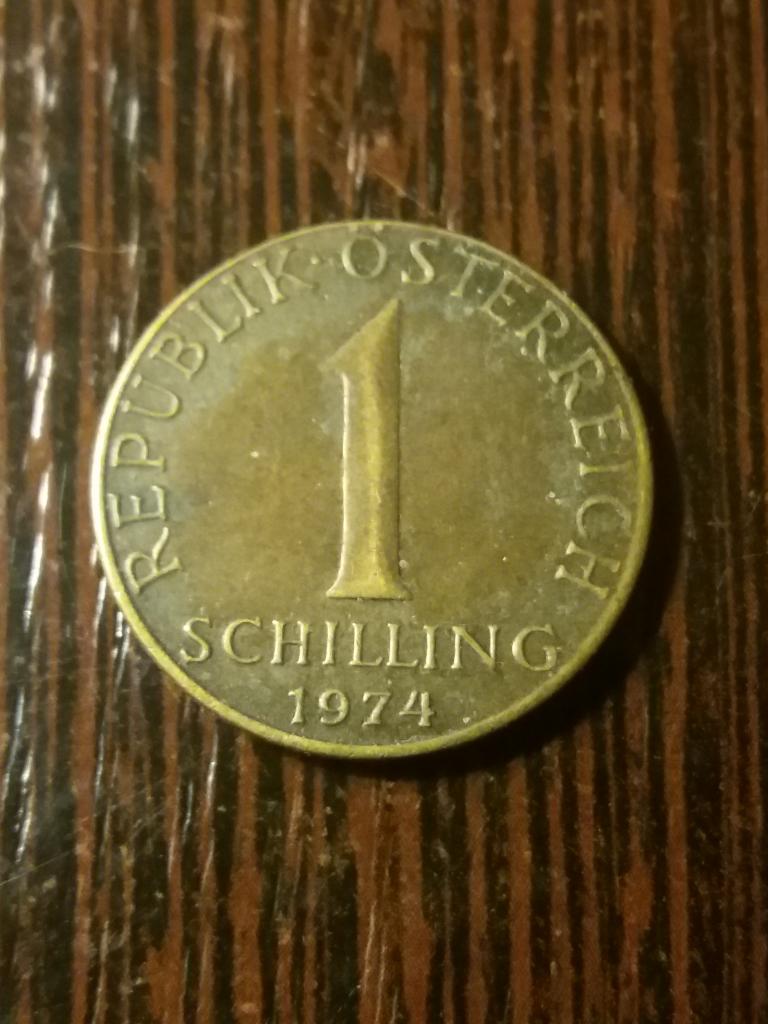 Австрия  1 шиллинг 1974 год