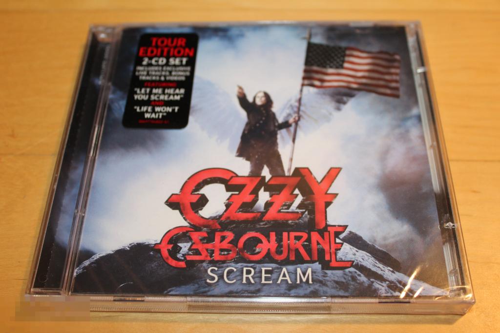 Ozzy Osbourne / Scream 2010 / USA  2 CD STICKER