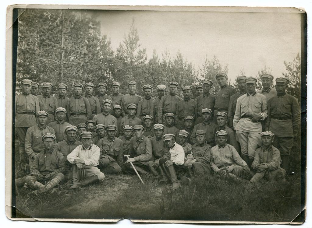 Красная Армия солдаты РККА подрывники Лужский лагерь 1926