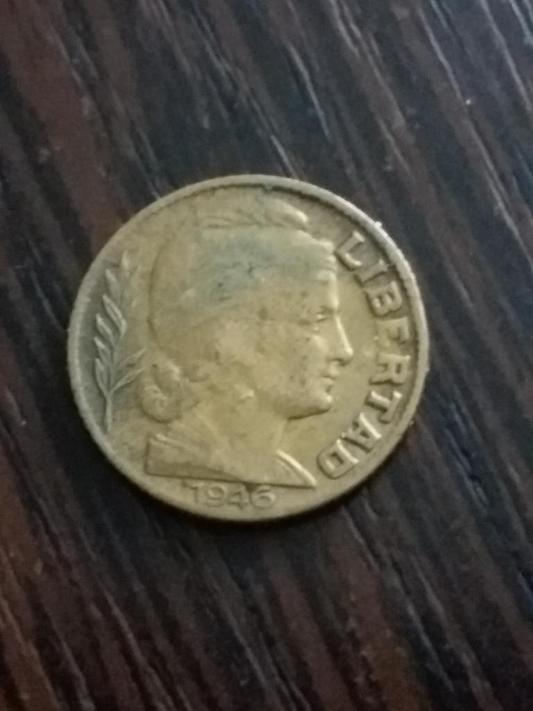 Аргентина  5 сентаво 1946  год