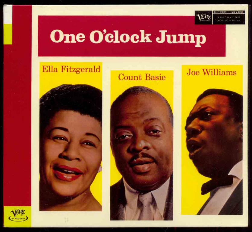 ELLA FITZGERALD, COUNT BASIE, JOE WILLIAMS made in GERMANY ДИДЖИПАК