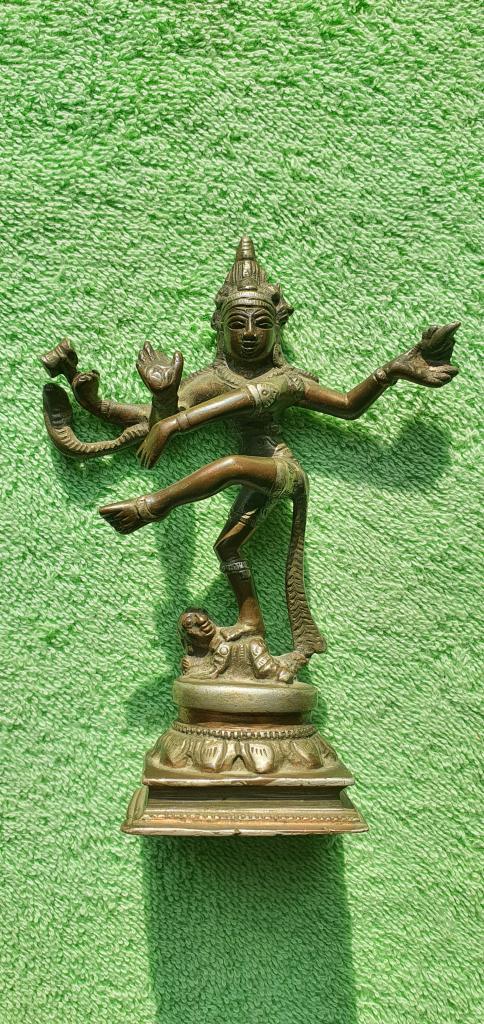 Статуэтка " Натараджа / నటరాజు / நடராஜா ( танцующий Шива ), первая половина - середина 20 века