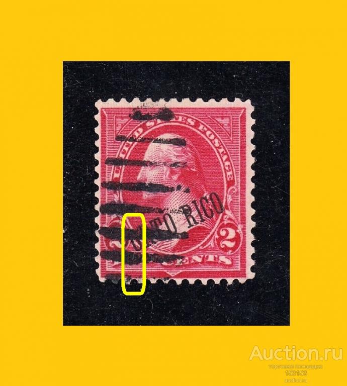 оккупация PORTO RICO управление США 1899 2c-(II)
