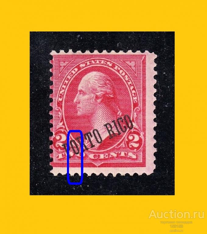 оккупация PORTO RICO управление США 1899 2c*