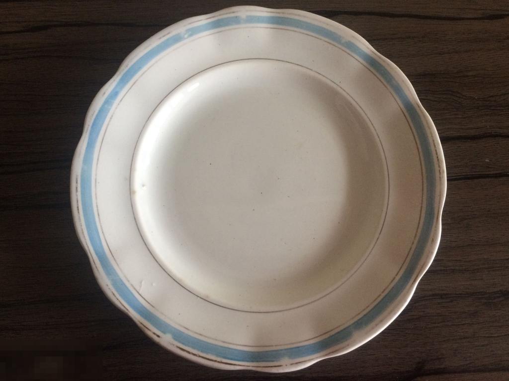 Антикварная тарелка Тверская фабрика имени Калинина 1928-1929гг. 