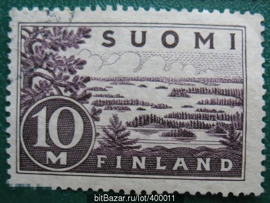Финляндия 1930 озеро Сайма Sc#178 
