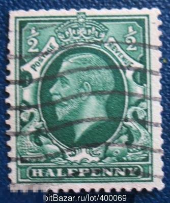 Великобритания 1934 Король Георг V Sc#210 Used 