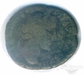 Римская Империя Антонин Пий. Редуцированный денарий. 7