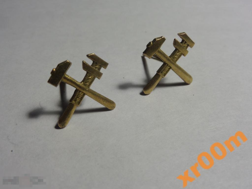 Петличная эмблема Военно-тех. состав СА СССР.