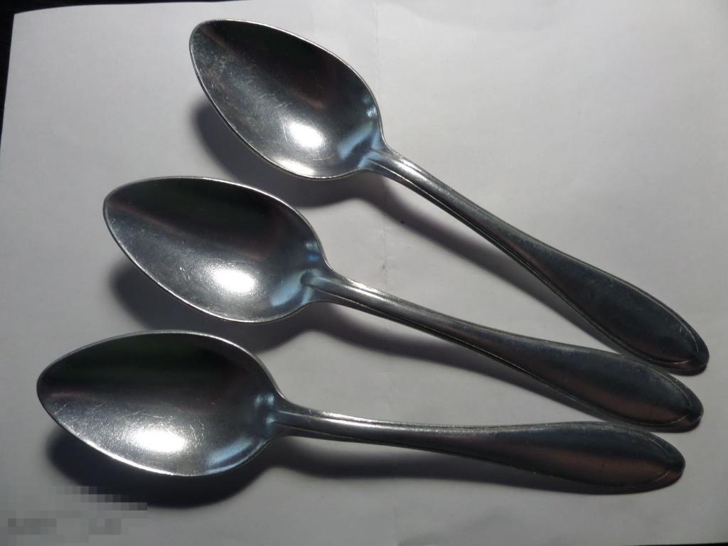 Ложка столовая. Пр-во Артель Красный Пресс СССР. Алюминий.