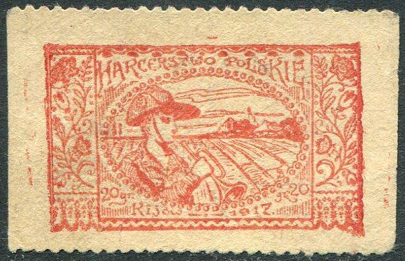 СКАУТИЗМ 1917 Россия КИЕВ польские скауты благотворительная непочтовая виньетка Украина СКАУТИНГ
