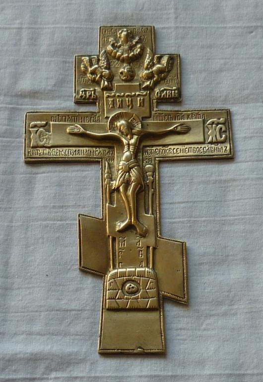 Крест киотный староверов-поповцев 19 век