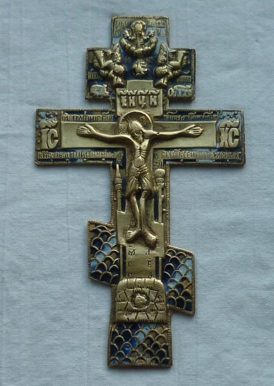 Крест киотный староверов 19 век