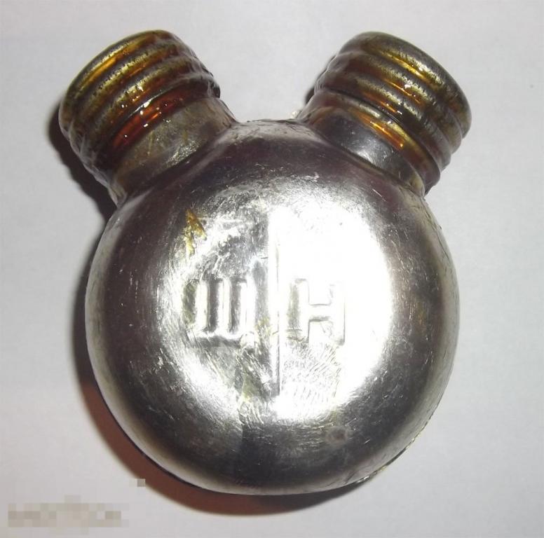 Масленка двухгорловая для смазки Мосина ВМ / ППШ. РККА / СССР.