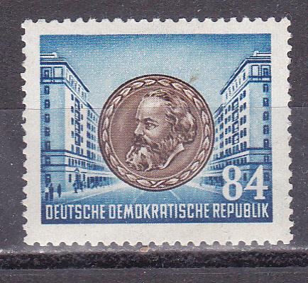 Марки ГДР 1952 Карл Маркс № 353 МИХЕЛЬ MNH Персоналии
