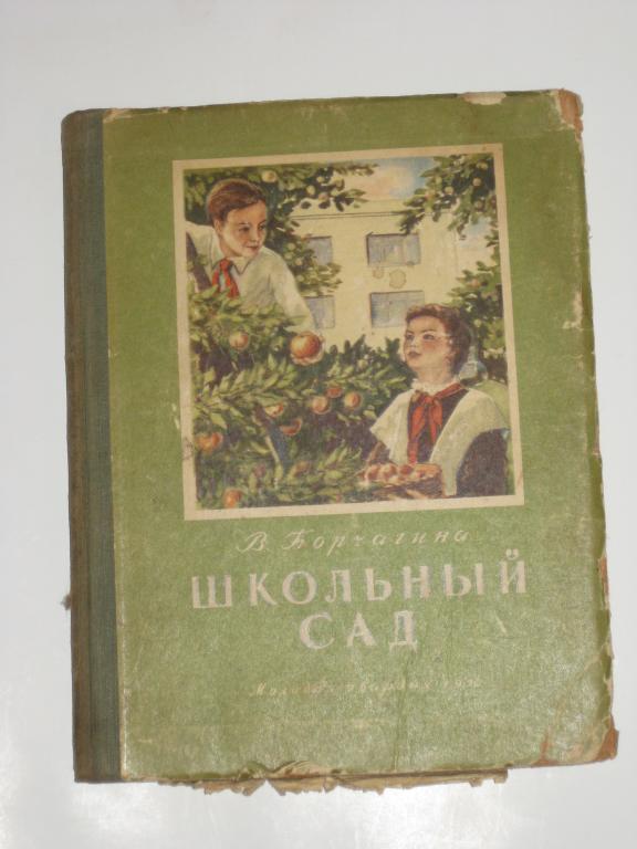 ШКОЛЬНЫЙ САД.В.КОРЧАГИНА.   ПИОНЕРЫ!!! .   МИЧУРИН НА ПРОГУЛКЕ   .цветные иллюстрации