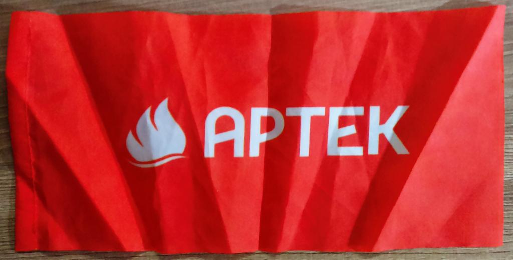 ФЛАЖОК АРТЕК.  КРАСНЫЙ 22х10.5 см