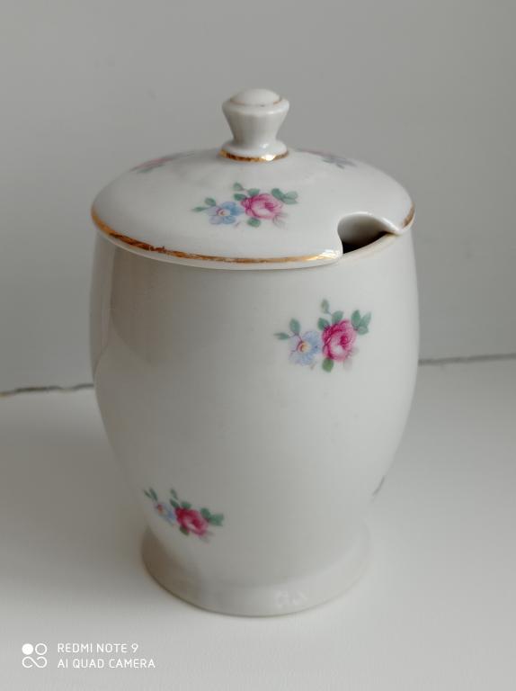 Горчичница. Чехословакия, Богемия, фарфор, 1960-1970-е годы