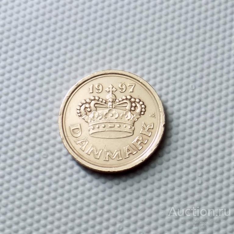 Дания 25 эре 1997 года (6144х)