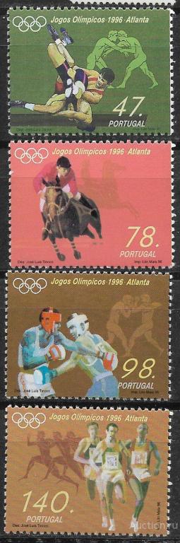 Португалия.  ЛОИ   Атланта   Ми   2128-2131   **