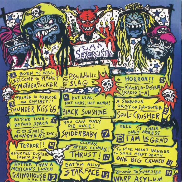 White Zombie "La Sexorcisto: Devil Music Vol.1" 1992 CD.