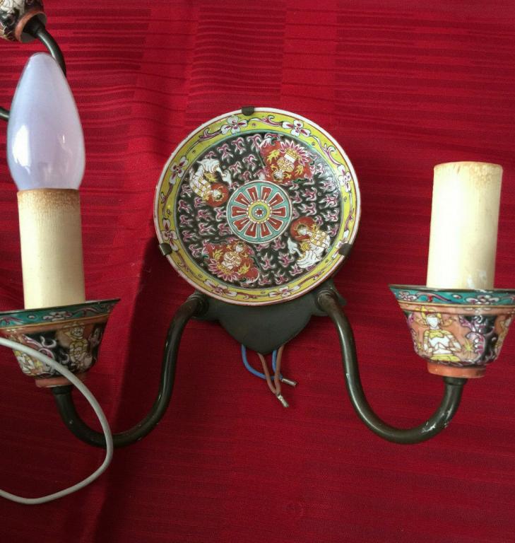 Бра двойное ПОД НОМЕРОМ 2 фарфор Германия 1920-40 г