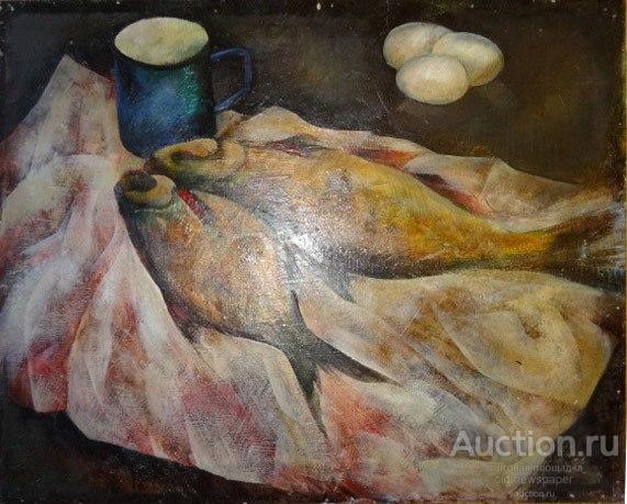 Картина *Натюрморт*, холст, масло, размер 52 Х 65 см, без багета