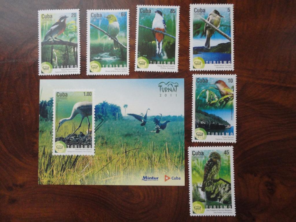 КУБА 2011г. "ПТИЦЫ" СОСТОЯНИЕ **