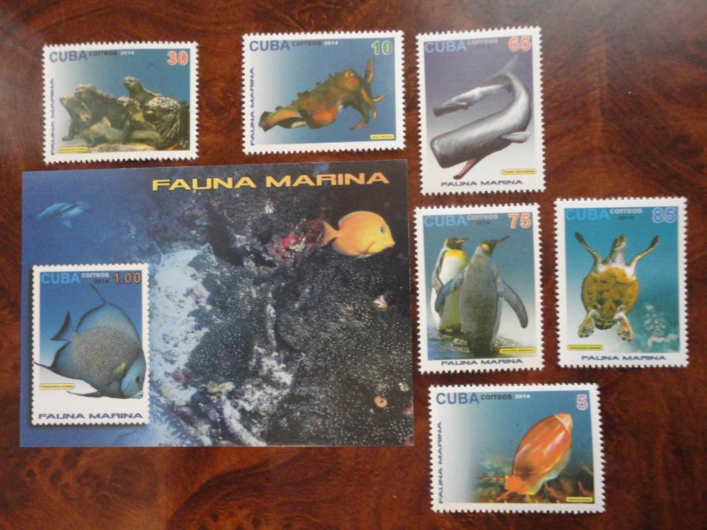 КУБА 2014г. "РЫБЫ" СОСТОЯНИЕ **