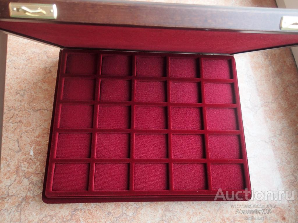 !!!  ФУТЛЯР для ОРДЕНОВ / знаков на заколке 25 шт с поролоновыми вставками