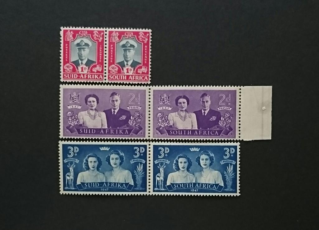 Британские колонии - Южная Африка, Королевский визит, 1947 г., MNH