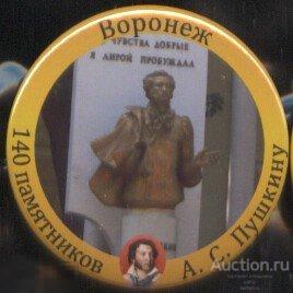 140 памятников А.С.Пушкину, памятник в г. Воронеж 