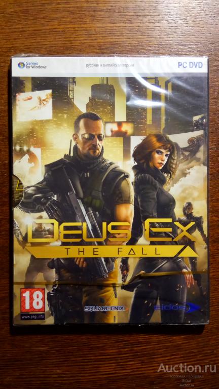 PC DVD Deux Ex: The Fall//новый//запечатанный